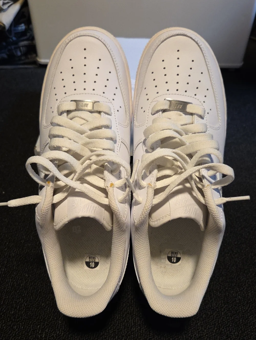 Nike Air Force 1 Low Top White Leather